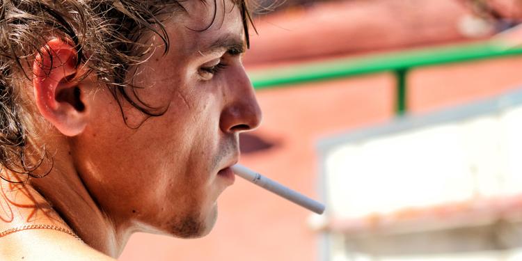 smoking man